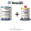 veneziani SMALTO ELASTICO PER GOMMONI GUMMIPAINT VENEZIANI 500 ml. + DILUENTE 6380 ml. 500