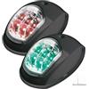 OSCULATI LUCI DI VIA LED EVOLED COPPIA IN ABS NERO - OSCULATI 11.039.02