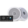 Fusion Marine Fusion MS-RA210 Pack Stereo Marino Bluetooth + Casse XS Classic 6.5" IPX7