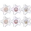 Vesta CIOTOLINE SOFT NATALIZIE IN CRISTALLO ACRILICO DECORATO DISEGNO FIABA SET DA 3