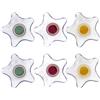 Vesta CIOTOLINE SOFT NATALIZIE IN CRISTALLO ACRILICO DECORATO DISEGNO JOY SET DA 3