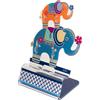 Vesta HAPPY PHONE ELEFANTE IN CRISTALLO ACRILICO DECORATO