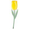 Vesta TULIPANO GIALLO Special Moments Collection, fiore in plexiglass