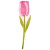 Vesta TULIPANO ROSA Special Moments Collection, fiore in plexiglass