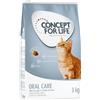Concept for Life Multipack risparmio! 2 x Concept for Life Crocchette per gatti - 2 x 3 kg Oral Care