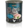 Leonardo All Meat 6 x 800 g Alimento umido per gatto - Kitten Pollame