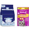 Catsan 8 L / 15 L / 18 L Catsan Lettiera per gatti + 60 g / 180 g Snack per gatti gratis! - 18 l Hygiene plus + 60 g Whiskas Temptations Pollo & Formaggio