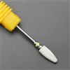 tooloflife Giallo 2.35mm Shank Ceramica Testa di Macinazione Portatile Testa di Mais Nail Drill Bit Nail Art Salone Lucidatura Lucidatura Cuticola Strumento Rimozione
