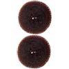 Healeved Ciambelle per Chignon 2pezzi Resistenti alla Deformazione in Nylon per Acconciature Raccolte Eleganti e Feste per Bambine e Ragazze