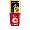 Delia Cosmetics Coral Nail Enamel Hybrid Gel 11 ml