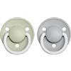 BIBS De Lux Natural Rubber Night Size 2: 6+ months 2 pz