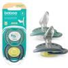 Baboo Soothers Silicone Orthodontic with Case 2 pz