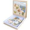 FILIBABBA Magnetic Game Dino Beach Puzzle 1 pz
