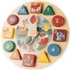 Zopa Wooden Clock Wooden Clock 1 pz