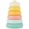 Bieco Silicone Stacking Tower Tropical Vibes 6 pz