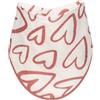T-Tomi BIO Bamboo Bibs Pink Hearts 1 pz