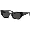 Ray-Ban RB4430 667787 | Occhiali da Sole Graduati o Non Graduati | Prova Online | Plastica | Cat Eye, Ovali / Ellittici | Nero | Adrialenti