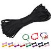 CAMAL 2mm Filo per Braccialetti, Fili Nylon per Braccialetti 20m Filo Nylon Cordoncino per Collane Fai Da Te, Cordino per Braccialetti, Gioiello, Perline, Artigianato (Nero)