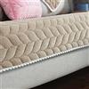 uyeoco Copridivano 3/4/2/1 Posti Penisola Fodera per Divano Velluto Angolare Antiscivolo Copertura Divano Relax Antimacchia Antigraffio Cani Gatti Moderno Salvadivano Seduta ( Color : #5 , Size : 70x150cm )