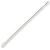 BE-TOOL Bastone per tenda estensibile senza trapano, asta a tensione regolabile, asta per doccia bianca per progetti fai da te, cucina, bagno, libreria, armadio, finestra (30 cm-50 cm)