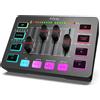 Does not apply Mixer Audio PC Con Interfaccia XLR, RGB Streaming Gaming Audio Mixer, Controllo