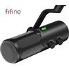 FIFINE Microfono Dinamico FIFINE USB XLR Podcast Streaming Gaming Studio PC
