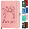 STREADVE Quaderno Personalizzato con Foto Logo Incisione Taccuino Notebook Copertina Rigida A5 Quaderno Personalizzate Regalo San Valentino Compleanno Ufficio Laurea Donna Uomo