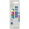 Parker Jotter Originals ricariche di inchiostro gel | Ricariche di inchiostro gel blu | punta media (0,7 mm) | 2 pezzi