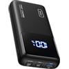 INIU Laptop Power Bank, 100W PD3.0 25000mAh Alta Capacità Powerbank, Compatto USB-C Ricarica Rapida Caricatore Portatile per MacBook Pro, Steam Deck, iPhone 17 16 15 Pro, Samsung S22, iPad Pro ecc.