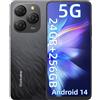 Blackview SHARK 9 5G Smartphone 24GB+256GB 6.67" Android 14 Telefono NFC 50MP