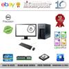 Dell Postazione PC Completa Dell i3 8GB HDD 500GB Monitor 20" Grado B Tastiera Mouse