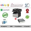 Lexmark Stampante Laser Multifunzione Lexmark MX522 2 CASSETTI Stampa Scanner Ufficio