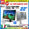 DELL, HP, EIZO, LG.. PC MONITOR SCHERMO LCD +BASE 22 POLLICI (DELL,HP) VGA HDMI DESKTOP 20 23_BUONO