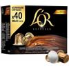 Lavazza 200 Capsule Caffè COLOMBIA L'OR Espresso - Capsule in Alluminio compatibili Nesp