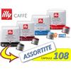 Illy 108 Capsule Caffè Caffe ILLY IPERESPRESSO → Classico, Intenso, Dek a SCELTA