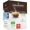 LOLLO CAFFè LOLLOCAFFE' 300 CIALDE 44 MM ESPRESSO MISCELA CLASSICA CAFFE' PER MACCHINE CIALD