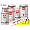 ILLY Caffè in GRANI → 2 kg - (8x250 gr ) - Caffe Tostatura dal Gusto INTENSO