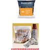 BIANCAFFE' 200 CAPSULE BIANCAFFE' COMPATIBILE NESPRESSO + 200 KIT ACCESSORI