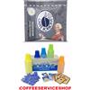 CAFFE' BORBONE 600 CIALDE CAFFE' BORBONE MISCELA NERA ESE 44 MM + 600 ACCESSORI