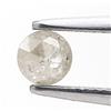 Sparkling Fancy Diamonds Diamante Naturale Sciolto Rotondo Rosecut 0.18 Ct Giallo Chiaro
