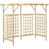 vidaXL Pergola für 3 Mülltonnen Kiefernholz Imprägniert