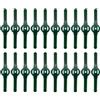 Senda 20 lame in plastica per tagliaerba da 139 mm, lame di ricambio per tosaerba da giardino senza fili (verde)