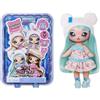 Na! Na! Na! Surprise Na Na Na Surprise Sweetest Sweets - Brianna Bear - Bambola Fashion Morbida Da 19 Cm - Snodata Si Ispira a Un Orsetto e Ha Scarpe e Spazzola - Confezione Misteriosa e Coriandoli - Età 5+