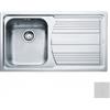 Franke PRONTA CONSEGNA - SPEDIZIONE IMMEDIATA Lavello da Incasso 1 Vasca con Gocciolatoio a Destra Inox Logica Line Dekor LLL 611-L 86 x 50 Franke 101.0086.236 85800122