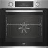 Beko PRONTA CONSEGNA - SPEDIZIONE IMMEDIATA Forno da Incasso Multifunzione Elettrico 60 cm 8 funzioni Classe A Finitura Inox antimpronta Serie b300 Beyond Shine Beko BBIM12300X