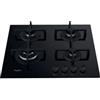 Whirlpool PRONTA CONSEGNA - SPEDIZIONE IMMEDIATA Piano Cottura da Incasso a Gas 60 cm 4 Fuochi Vetro temperato Nero Griglie Singole in Ghisa Whirlpool GOA 6423/NB1 - GOA6423/NB1