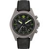 Timex Orologio da uomo al quarzo cronografo con cinturino in caucciù TW2V96300, Nero, TW2V96300