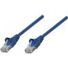 Intellinet Cavo di rete Patch in Rame Cat. 5e Blu UTP 20 m
