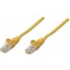 Intellinet Cavo di rete Patch in Rame Cat. 5e Giallo UTP 20 m