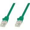 Techly Professional Cavo di rete Patch in CCA Cat.5E Verde UTP 20m